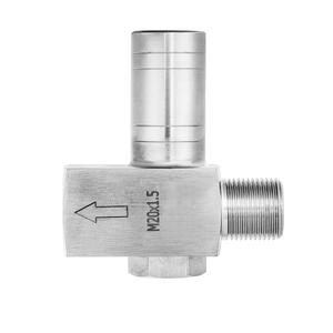 Предохранительный клапан ПК-03(1,6-4MPa), М20х1,5 внутр. - М20х1,5 наруж., нерж., Китай